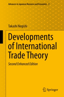 Image for Developments of International Trade Theory