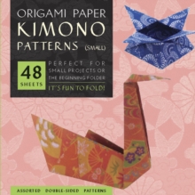 Image for Origami Paper - Kimono Patterns - Small 6 3/4" - 48 Sheets : Tuttle Origami Paper: Origami Sheets Printed with 8 Different Designs: Instructions for 6 Projects Included
