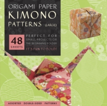 Image for Origami Paper - Kimono Patterns - Large 8 1/4" - 48 Sheets : Tuttle Origami Paper: Double-Sided Origami Sheets Printed with 8 Different Designs (Instructions for 6 Projects Included)