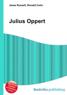 Image for Julius Oppert