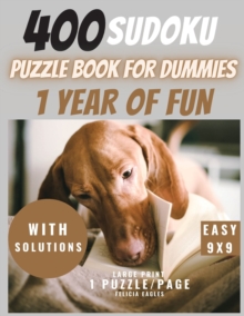 Image for 400 Sudoku Puzzle Book for Dummies with Solutions - 1 Year of Fun