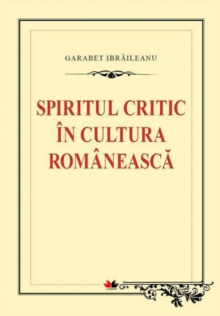 Image for Spiritul critic in cultura romaneasca (Romanian edition)