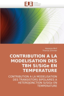Image for Contribution a la Modelisation Des Tbh Si/Sige En Temperature