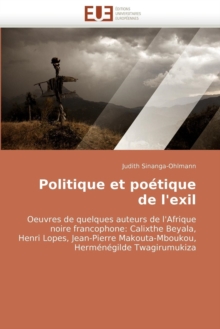 Image for Politique Et Po tique de l'Exil