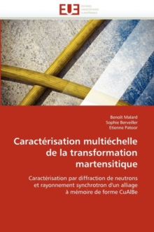 Image for Caract risation Multi chelle de la Transformation Martensitique