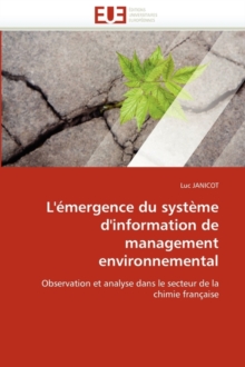 Image for L'' mergence Du Syst me d''information de Management Environnemental