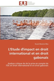 Image for L'Etude d'Impact En Droit International Et En Droit Gabonais