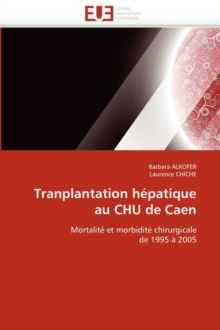 Image for Tranplantation H patique Au Chu de Caen