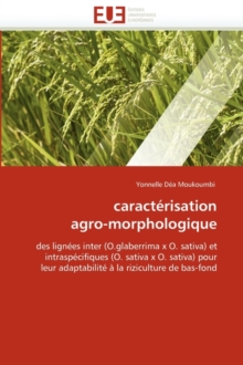 Image for Caract risation Agro-Morphologique