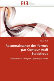 Image for Reconnaissance Des Formes Par Contour Actif Statistique