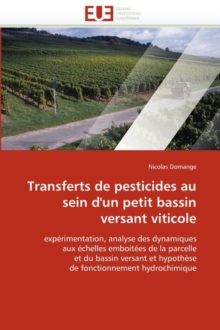 Image for Transferts de Pesticides Au Sein d'Un Petit Bassin Versant Viticole