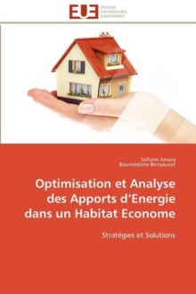 Image for Optimisation Et Analyse Des Apports D Energie Dans Un Habitat Econome