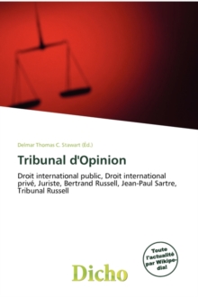 Image for Tribunal D'Opinion