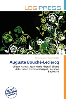 Image for Auguste Bouch -LeClercq