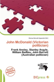 Image for John McDonald (Victorian Politician)