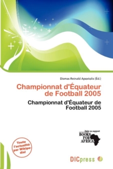 Image for Championnat D' Quateur de Football 2005