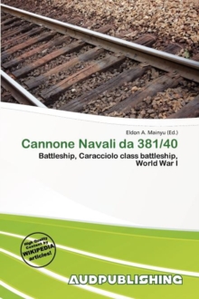 Image for Cannone Navali Da 381/40
