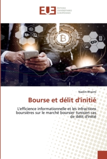 Image for Bourse et delit d'initie