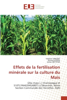Image for Effets de la fertilisation minerale sur la culture du Mais