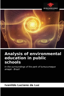 Image for Analysis of environmental education in public schools