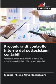 Image for Procedura di controllo interno dei sottosistemi contabili