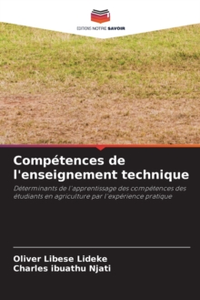 Image for Competences de l'enseignement technique