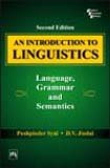 Image for An Introduction to Linguistics : Language, Grammar and Semantics