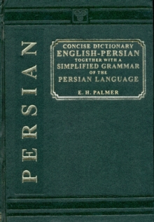 Image for A Concise English-Persian Dictionary
