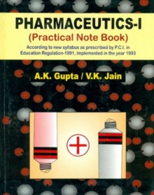 Image for Pharmaceutics-I : Practical Note Book