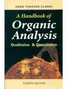 Handbook of Organic Analysis