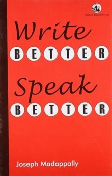Image for Write Better,Speak Better