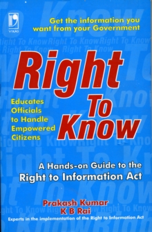 Image for Right to Know