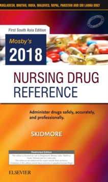 Image for Mosby's 2018 Nursing Drug Reference: First South Asia Edition-E-Book