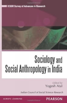 Image for Sociology and Social Anthropology in India