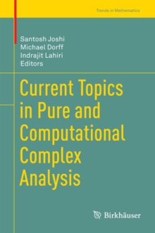 Image for Current Topics in Pure and Computational Complex Analysis
