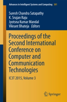 Image for Proceedings of the second international conference on computer and communication technologies: IC3T 2015.