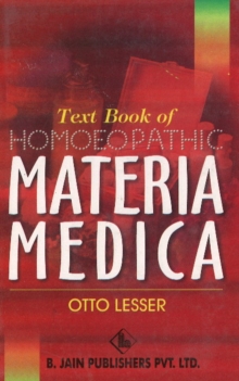 Textbook of Homoeopathic Materia Medica