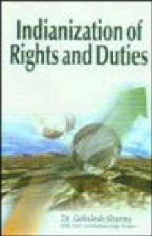 Image for Indianization of Rights and Duties