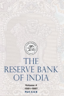 Image for The Reserve Bank of India (Part A & Part B) : Volume 4, 1981-1997