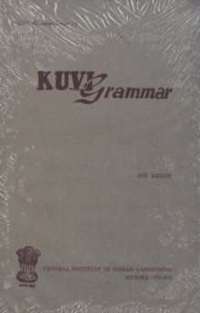 Image for Kuvi Grammar