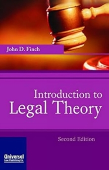 Image for Introduction to Legal Theory