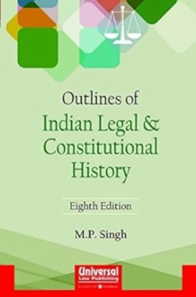 Image for Outlines of Indian Legal & Constitutional History