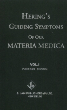 Image for Herings Guiding Symptoms of Our Materia Medica