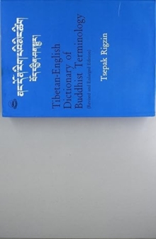 Image for Tibetan English Dictionary of Buddhist Terminology