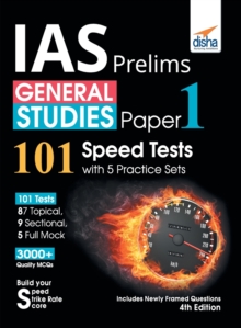 Image for IAS Prelims General Studies Paper 1 - 101 Speed Tests with 5 Practice Sets