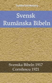 Image for Svensk Rumanska Bibeln: Svenska Bibeln 1917 - Cornilescu 1921