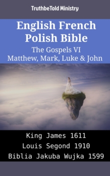Image for English French Polish Bible - The Gospels VI - Matthew, Mark, Luke & John: King James 1611 - Louis Segond 1910 - Biblia Jakuba Wujka 1599
