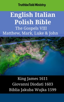 Image for English Italian Polish Bible - The Gospels VIII - Matthew, Mark, Luke & John: King James 1611 - Giovanni Diodati 1603 - Biblia Jakuba Wujka 1599