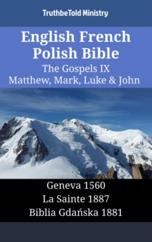 Image for English French Polish Bible - The Gospels IX - Matthew, Mark, Luke & John: Geneva 1560 - La Sainte 1887 - Biblia Gdanska 1881