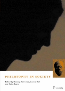 Image for Philosophy in Society